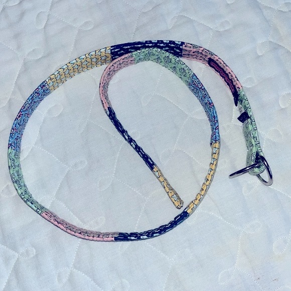 Vineyard Vines Child’s Patchwork D Ring Belt - Picture 6 of 13